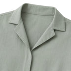 Poloshirt dame med magnetknapper