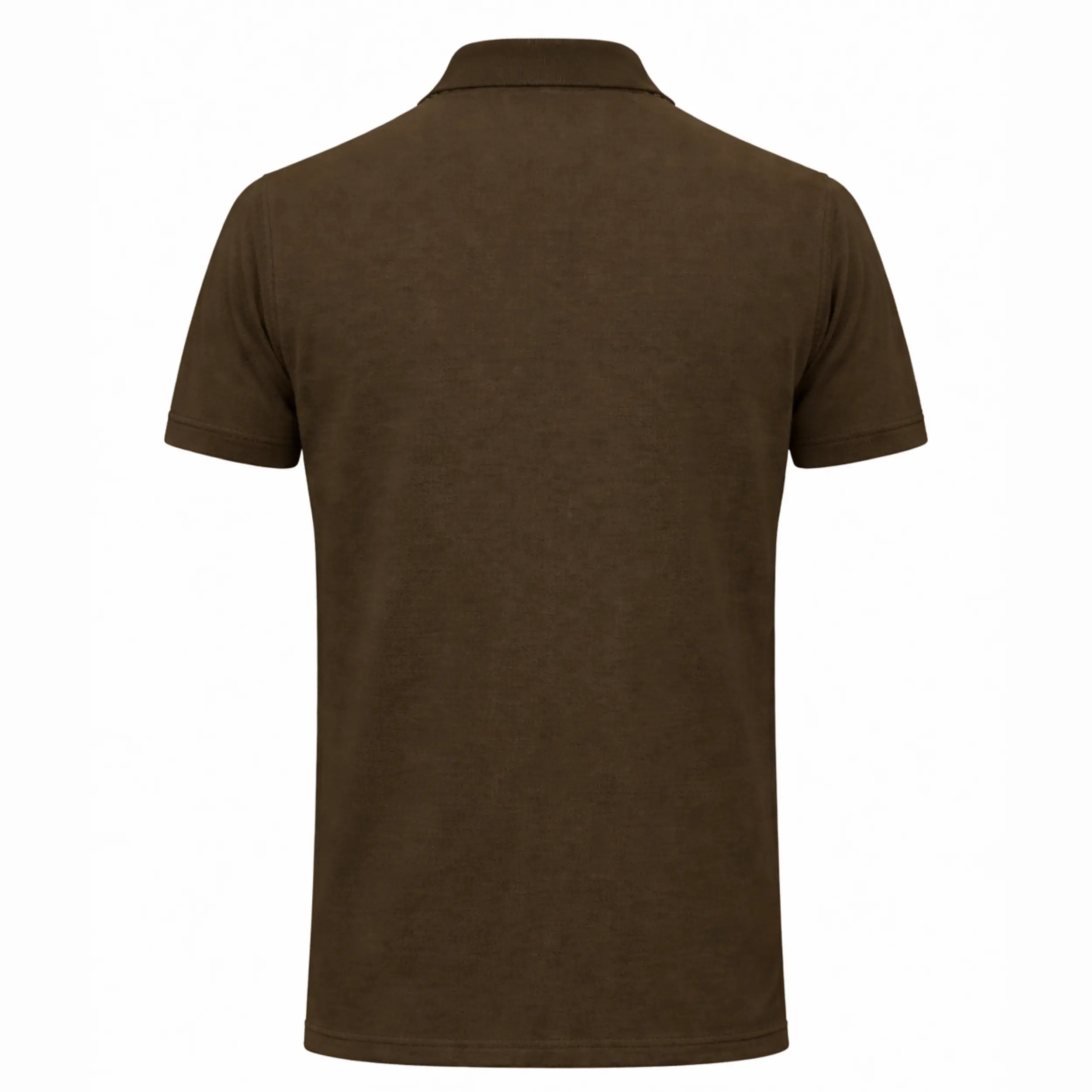 Polo shirt til mænd med lynlås i siden